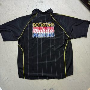 Rockstar Makita Suzuki Black Dress Shirt